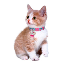 Load image into Gallery viewer, Personalized Cat Collar Quick Release Cats Safety Collars Necklace With Bell Fish ID Tag Nameplate Free Engraving Bohemian Style