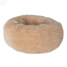 Load image into Gallery viewer, 40-100cm Long Plush Super Soft Pet Cat Bed Kennel Dog Round Cat Winter Warm Sleeping Bag Puppy Cushion Mat Portable Cat Supplies
