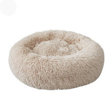 Load image into Gallery viewer, 40-100cm Long Plush Super Soft Pet Cat Bed Kennel Dog Round Cat Winter Warm Sleeping Bag Puppy Cushion Mat Portable Cat Supplies
