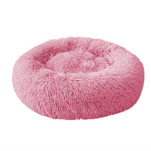 Load image into Gallery viewer, 40-100cm Long Plush Super Soft Pet Cat Bed Kennel Dog Round Cat Winter Warm Sleeping Bag Puppy Cushion Mat Portable Cat Supplies
