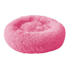 Load image into Gallery viewer, 40-100cm Long Plush Super Soft Pet Cat Bed Kennel Dog Round Cat Winter Warm Sleeping Bag Puppy Cushion Mat Portable Cat Supplies
