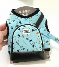 Load image into Gallery viewer, Luxury Pull Bag Dogs Collar And Harnesses With Leash Set Pet Running Lead Safety Fashion Cat Small Medium Backpack School Bags
