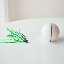 Load image into Gallery viewer, USB Rechargeable Battery Electric Rolling Ball Toys for Cat Interactive Laser Magic Ball Toy with Laser Light Keep Your Pet Busy
