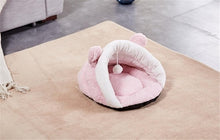 Load image into Gallery viewer, 3 Size Puppy Pet Cat Dog Soft Warm Nest Kennel Bed Cave House Sleeping Bag Mat Pad Tent S-L 4 Colors Pets Winter Warm Cozy Beds
