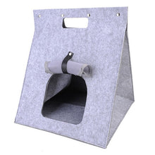 Load image into Gallery viewer, Multi-functional Pet Bed Felt Puppy Cat Washable Collapsible Cat Bed House Warm Nest For Cat Portable Carrier Bag Outdoors
