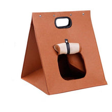 Load image into Gallery viewer, Multi-functional Pet Bed Felt Puppy Cat Washable Collapsible Cat Bed House Warm Nest For Cat Portable Carrier Bag Outdoors
